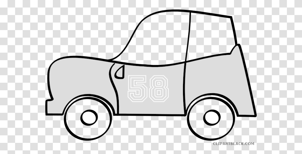 Car Clipart Black And White Clip Art, Van, Vehicle, Transportation, Moving Van Transparent Png