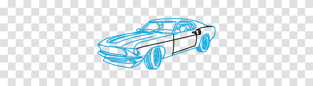 Car Clipart Clipart Blue Mustang, Tire, Wheel, Machine, Vehicle Transparent Png