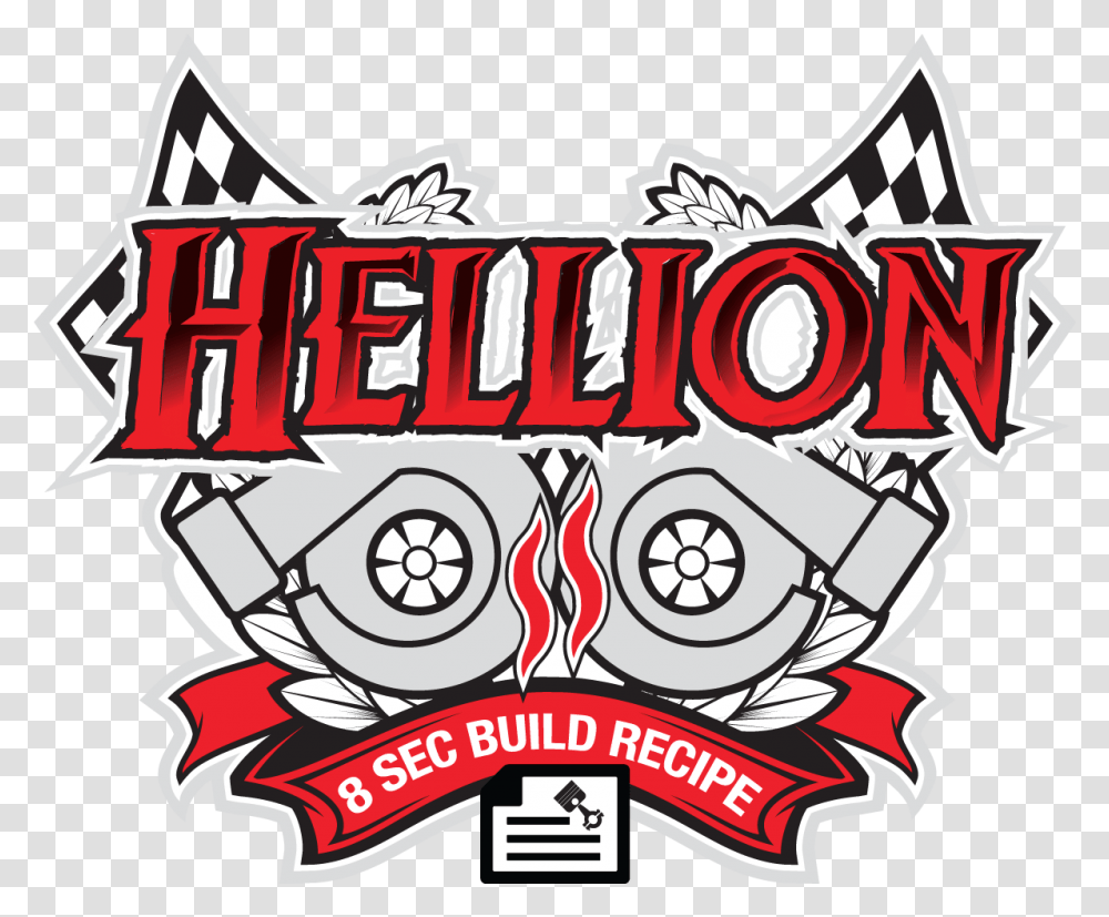 Car Clipart Logo For Free Download Hellion Turbo Logo, Label, Text, Symbol, Leisure Activities Transparent Png