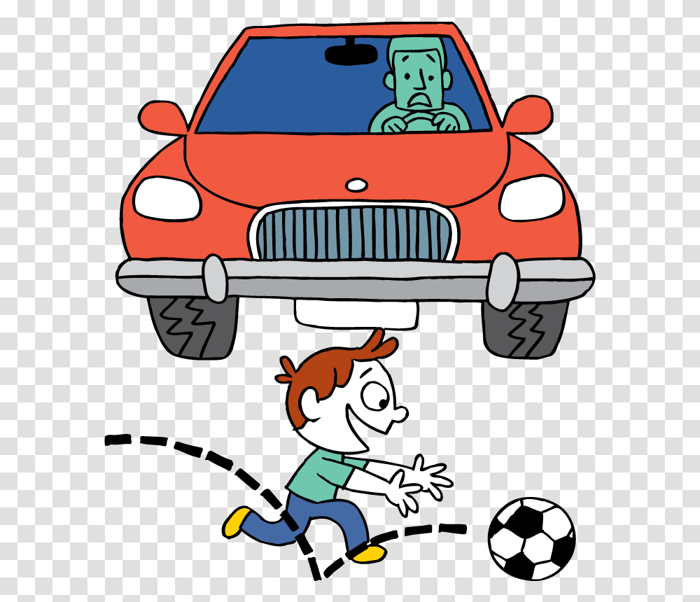 Car Clipart Running Hit Kid Danger Clipart, Car Wash, Vehicle, Transportation, Automobile Transparent Png