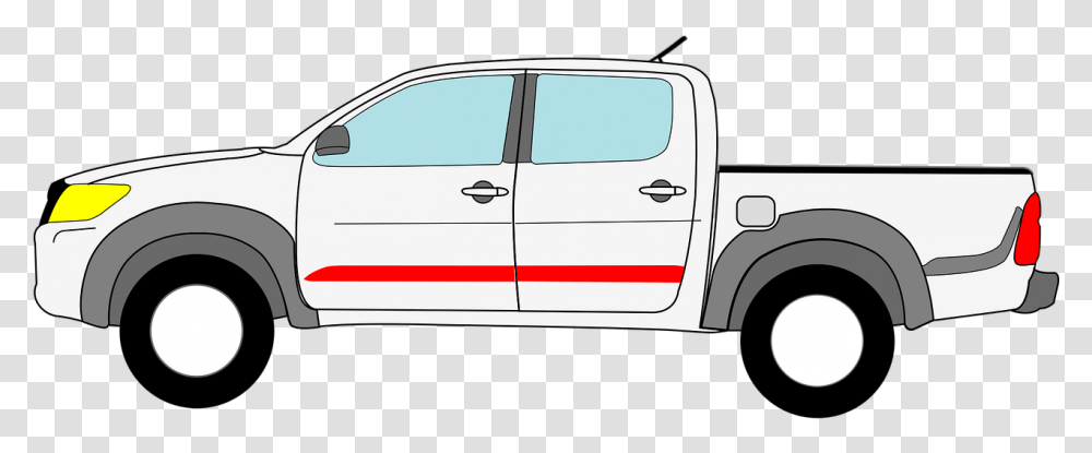 Car Commercial Goods Free Photo Toyota Hilux Vector Side View, Pickup Truck, Vehicle, Transportation, Sedan Transparent Png