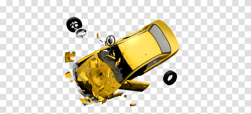 Car Crash Accident Crash Car, Machine, Alloy Wheel, Spoke, Tire Transparent Png