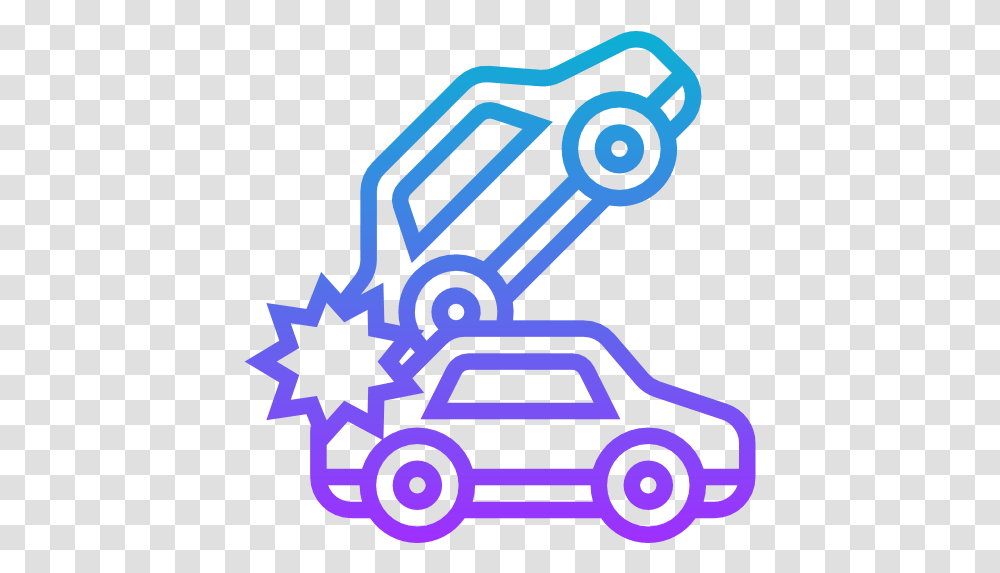 Car Crash Car Crash Free Icon, Lawn Mower, Tool, Robot, Fire Truck Transparent Png
