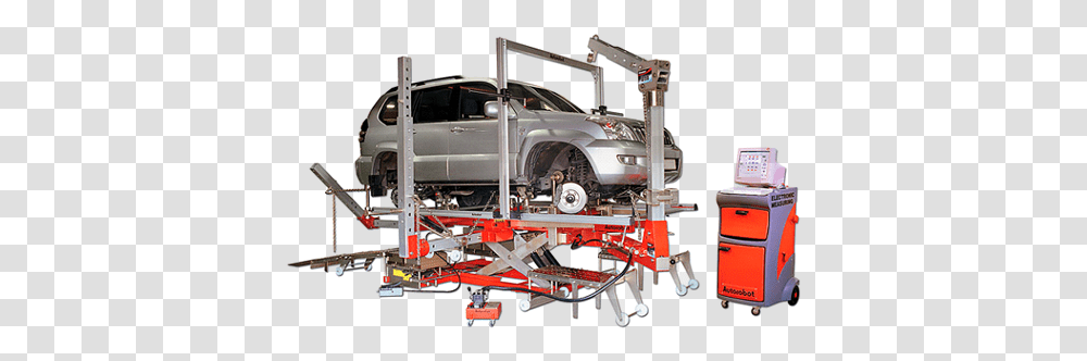 Car Crash Repair System View Specifications & Details Of, Machine, Vehicle, Transportation, Wheel Transparent Png