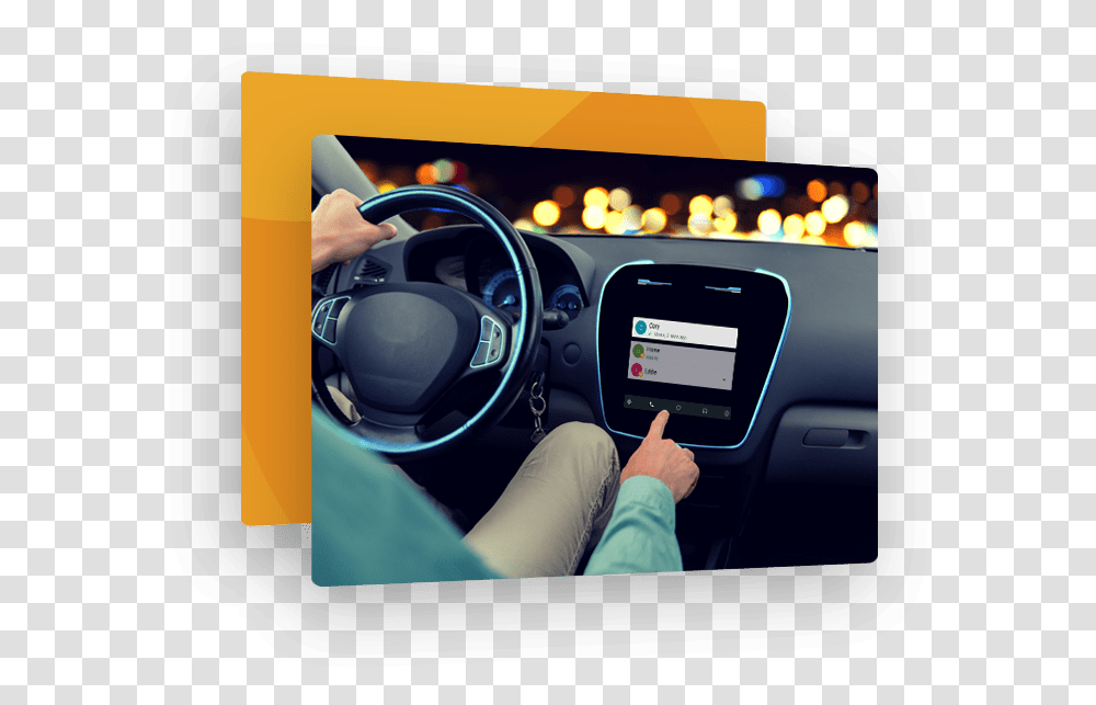 Car Dashboard Call, Person, Driving, Vehicle, Transportation Transparent Png