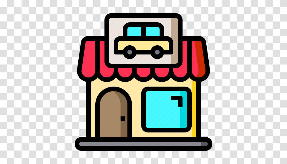 Car Dealer Dealership Shop Showroom Car Store Icon, Word, Text, Robot, Pac Man Transparent Png