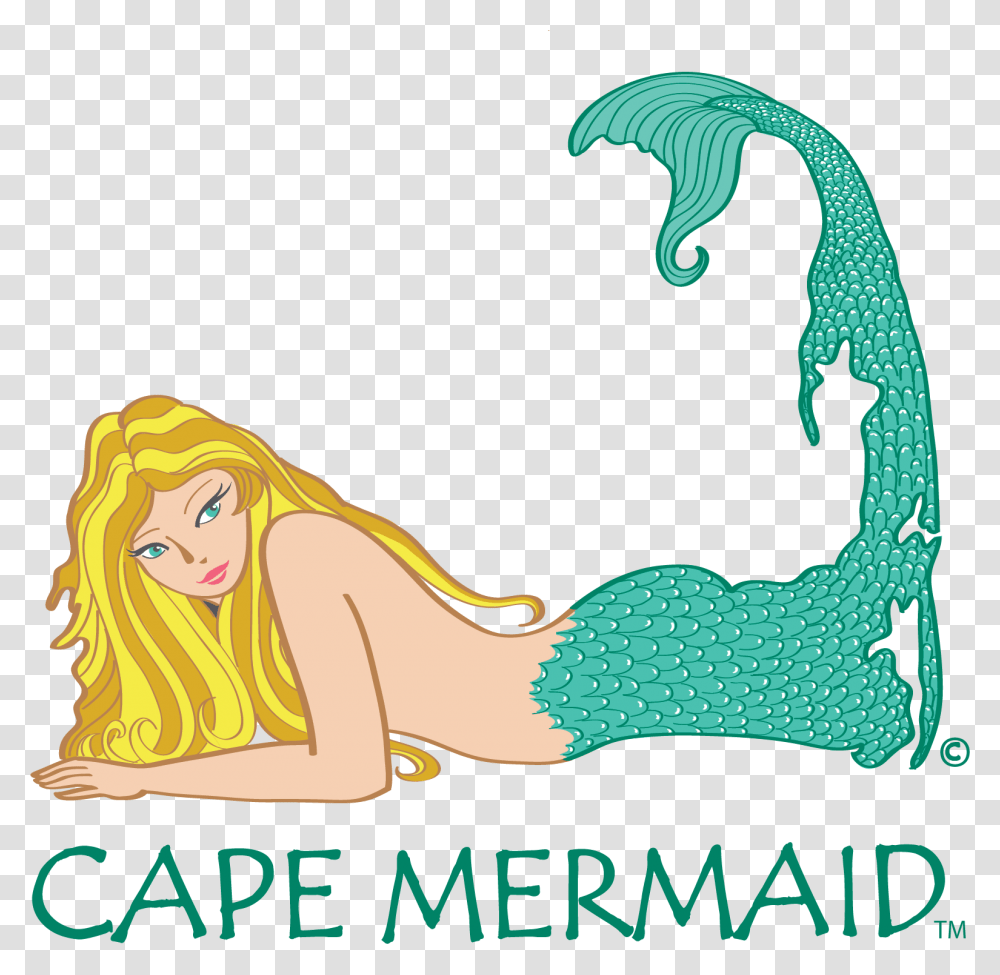 Car Decals Cape Cod Mermaid, Drawing Transparent Png