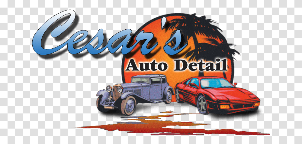 Car Detailing Cesar's Auto Detailing, Vehicle, Transportation, Hot Rod, Tire Transparent Png