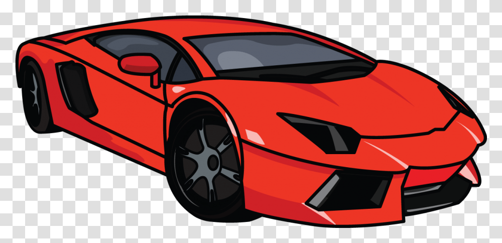 Car Drawing Easy Lamborghini Simple Lamborghini Aventador Drawing, Tire, Wheel, Machine, Spoke Transparent Png