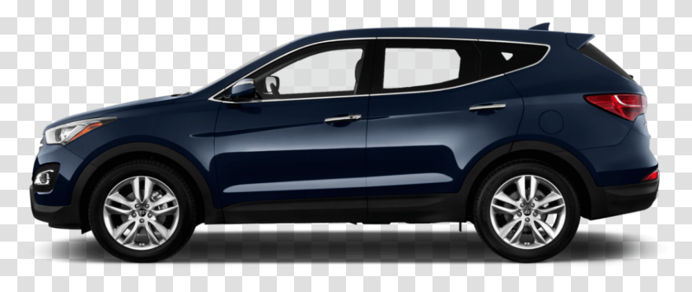 Car Driving Away 2015 Hyundai Santa Fe, Sedan, Vehicle, Transportation, Automobile Transparent Png