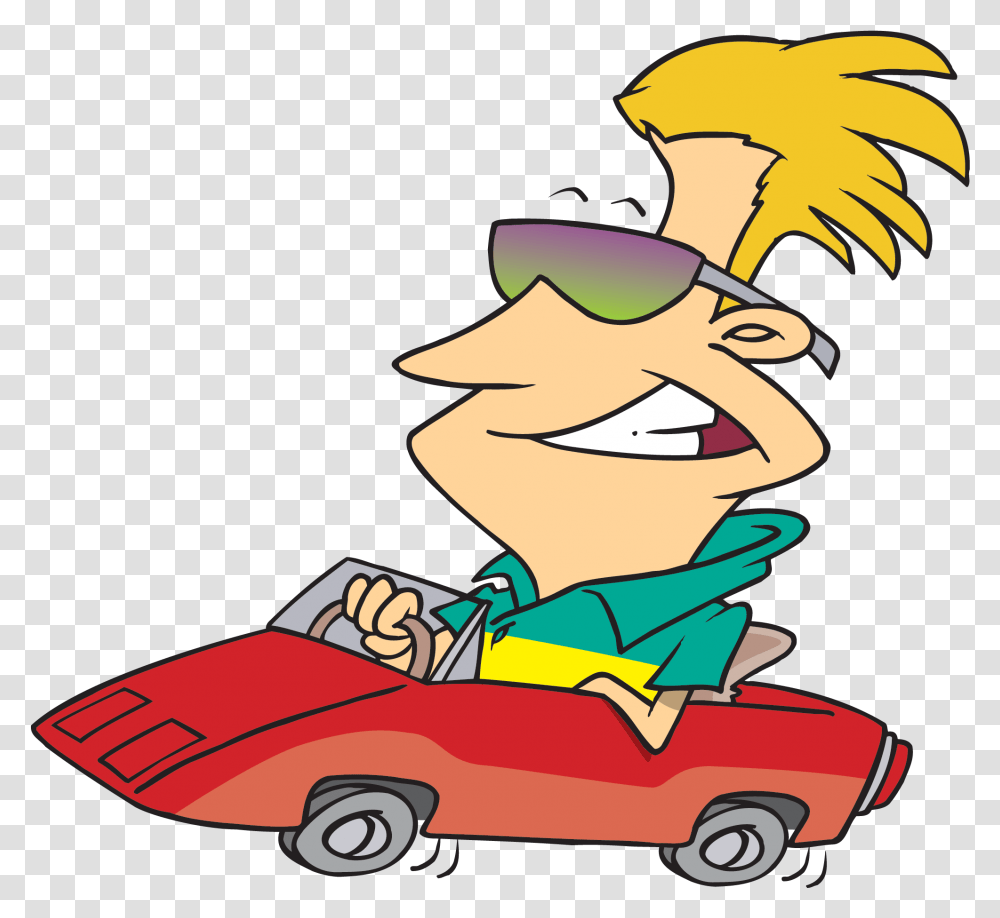 Car Driving Cartoon Funny Cartoon Driving, Sunglasses, Clothing, Graphics, Footwear Transparent Png