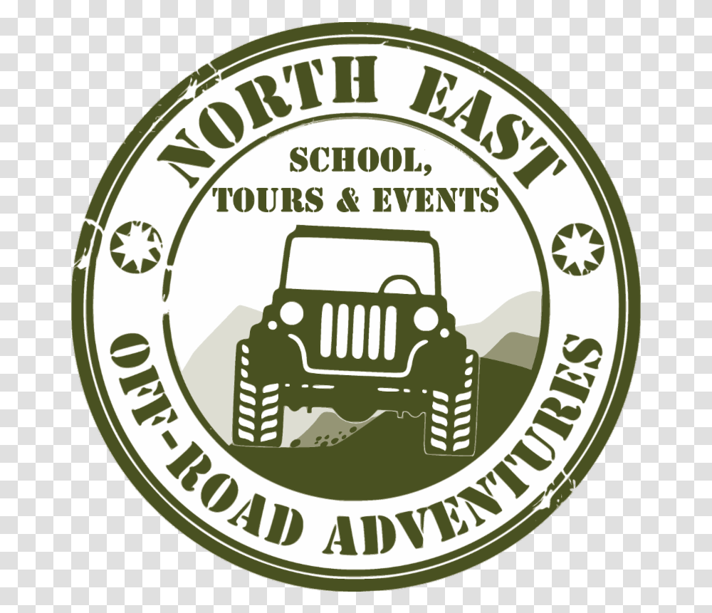 Car Driving Offroad Logo Jeep Download Original Northeast Off Road Adventures, Symbol, Label, Text, Badge Transparent Png