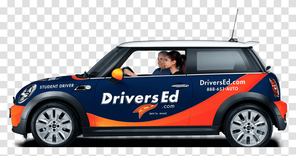 Car Driving Picture 50th Anniversary Mini Cooper Camden, Vehicle, Transportation, Automobile, Person Transparent Png
