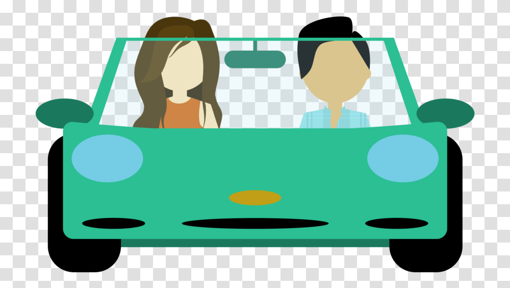 Car Driving Sun Clipart Banner Freeuse Driving Driving A Car, Person, Outdoors, People, Petal Transparent Png