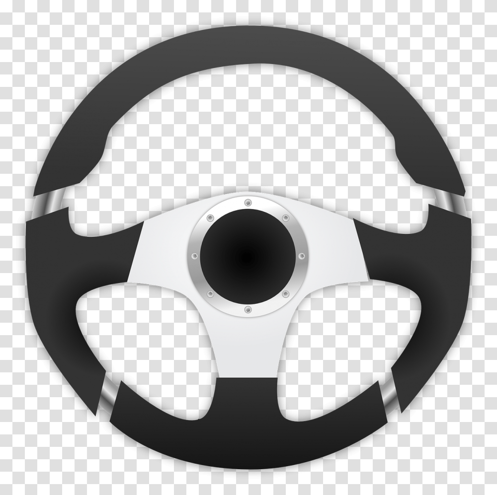 Car Driving Wheel Steering Wheel Racing Car Volante Clipart, Helmet, Apparel Transparent Png