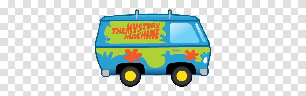 Car Emoji Clipart Mystery Machine Scooby Doo, Van, Vehicle, Transportation, Moving Van Transparent Png