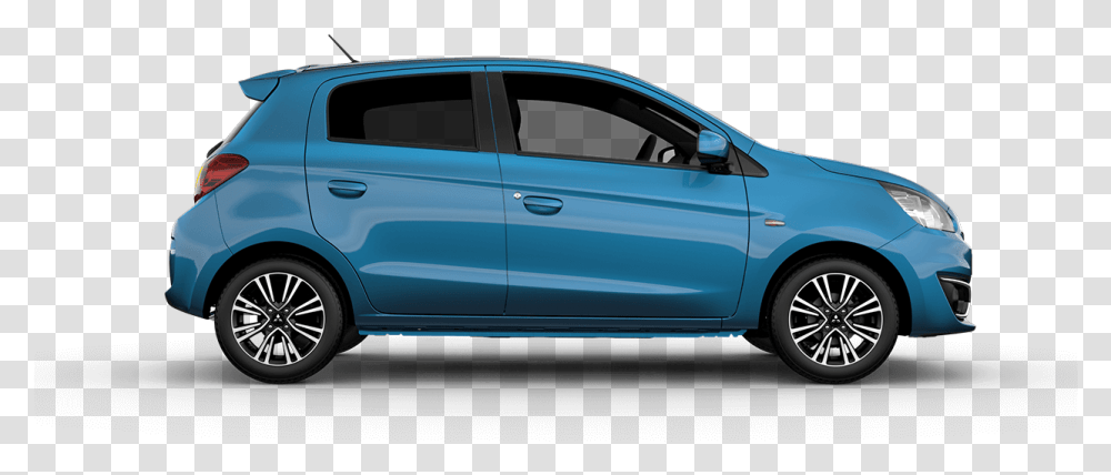 Car Emoji Mitsubishi Mirage Side View Download Mtsubsh Space Star, Sedan, Vehicle, Transportation, Automobile Transparent Png