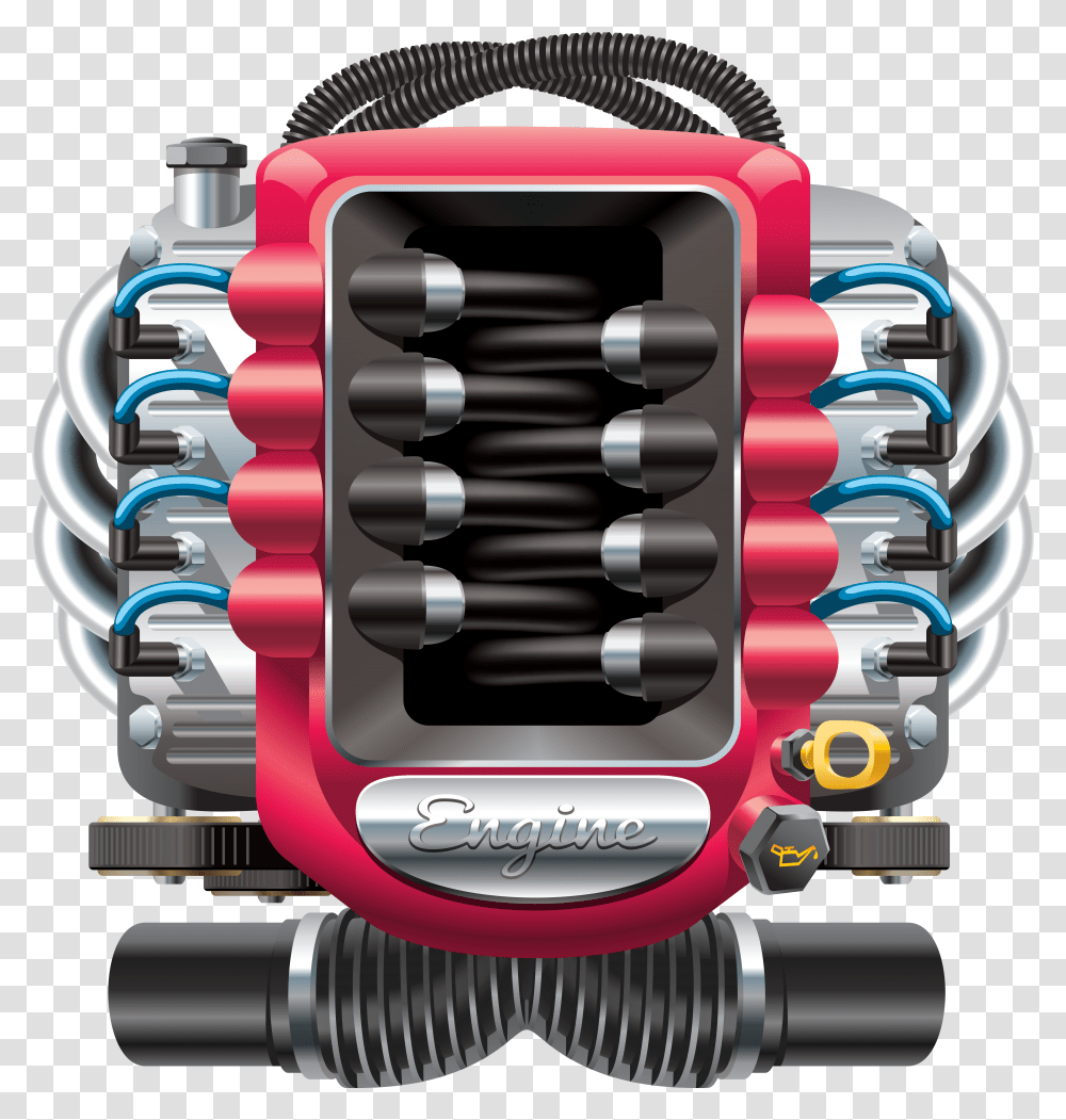 Car Engine Clip Art Engine Clipart, Machine, Spoke, Wheel, Gear Transparent Png