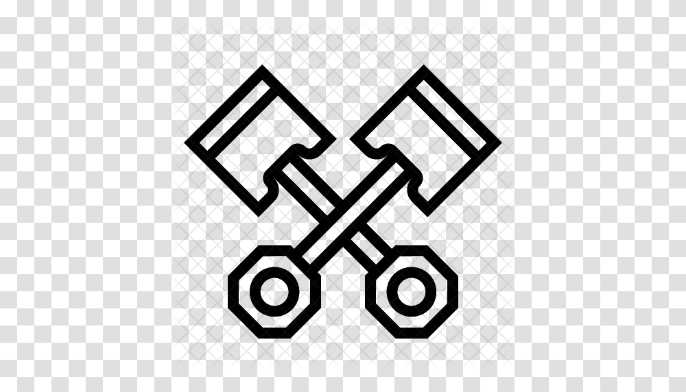 Car Engine Icon Image, Pattern, Fractal, Ornament, Rug Transparent Png