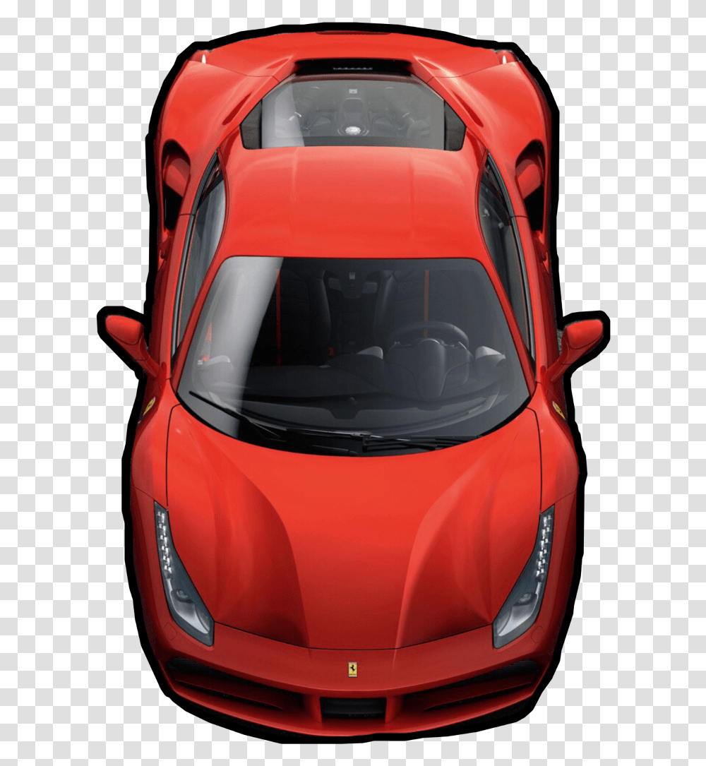 Car Ferrari Topview Freetoedit Ferrari 812 Iphone, Sports Car, Vehicle, Transportation, Windshield Transparent Png