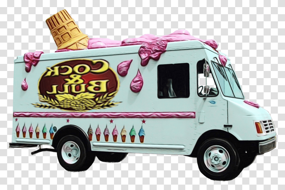 Car Food Truck Motor Vehicle Download 1280825 Ice Cream Car, Van, Transportation, Caravan, Fire Truck Transparent Png