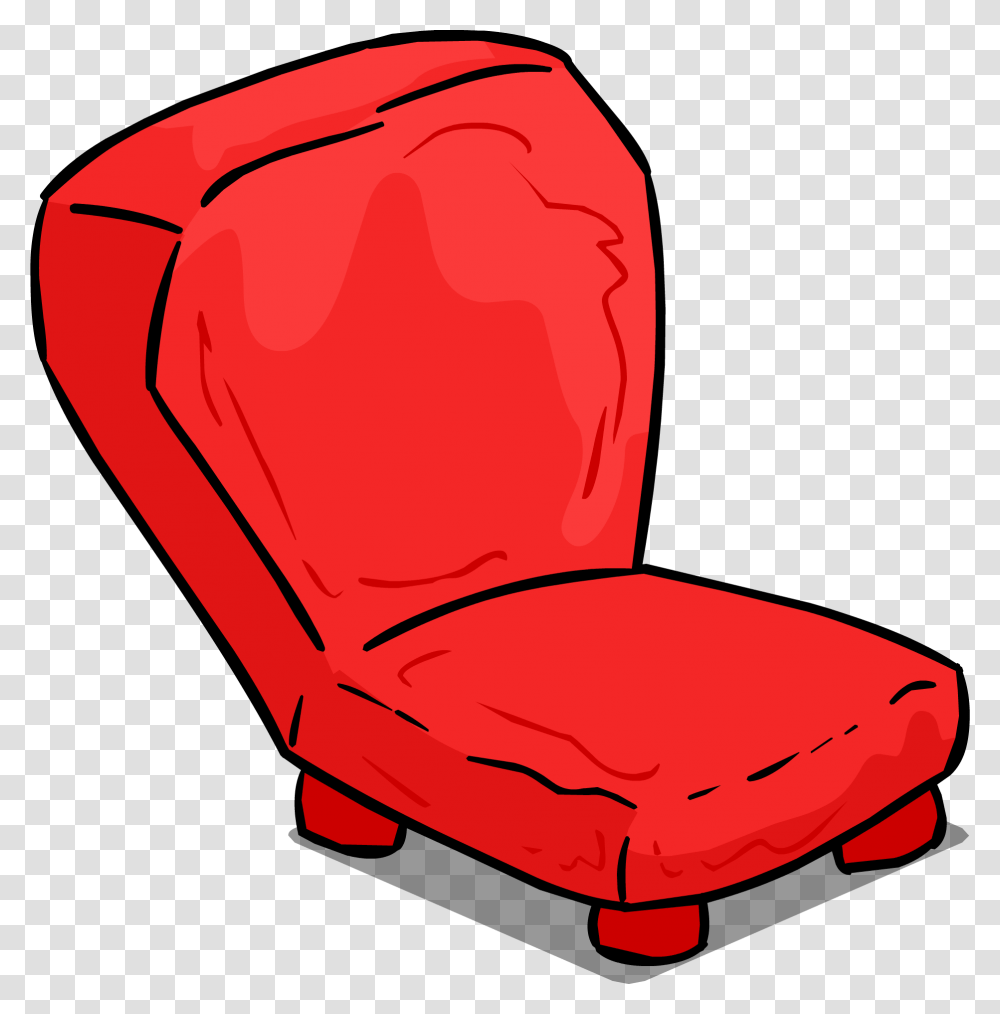 Car Front View Red Sprite Chair, Furniture, Car Seat, Cushion, Baseball Cap Transparent Png