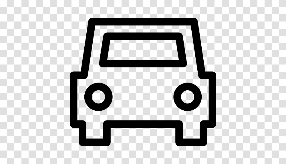 Car Front View, Stencil, Label, First Aid Transparent Png