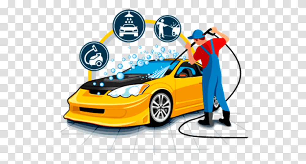 Car Graphics Vector Cleaning Wash Download Free Image Car Washing Images, Person, Vehicle, Transportation, Sports Car Transparent Png