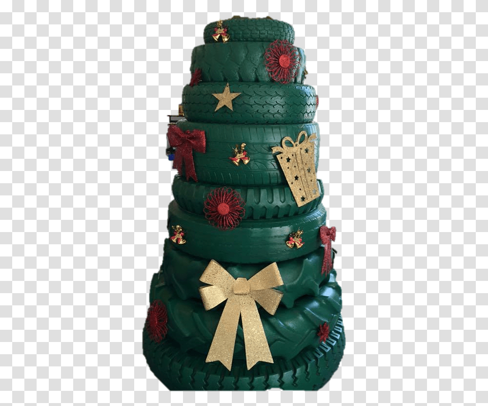 Car Guy Christmas Tree, Cake, Dessert, Food, Wedding Cake Transparent Png