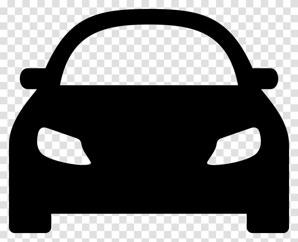 Car Icon Free Download, Stencil, Cushion, Silhouette Transparent Png