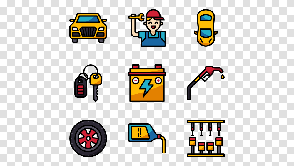 Car Icono Economy, Pac Man Transparent Png