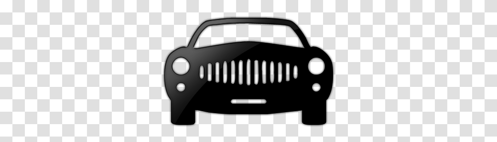 Car Icons Picture 499417 Cars Black And White Icon, Bumper, Vehicle, Transportation, Light Transparent Png