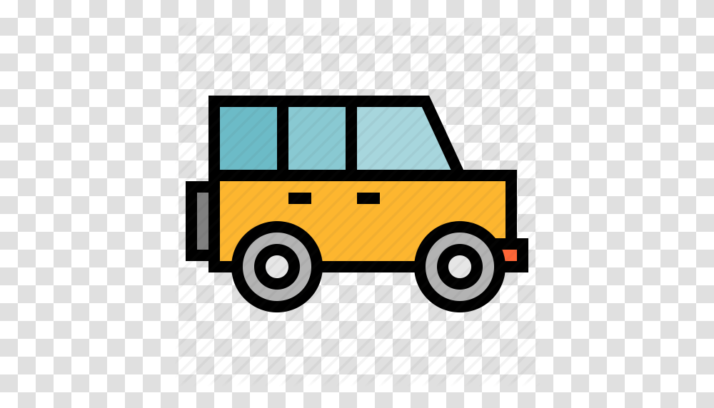 Car Jeep Transportation Icon, Vehicle, Automobile, Wheel, Machine Transparent Png