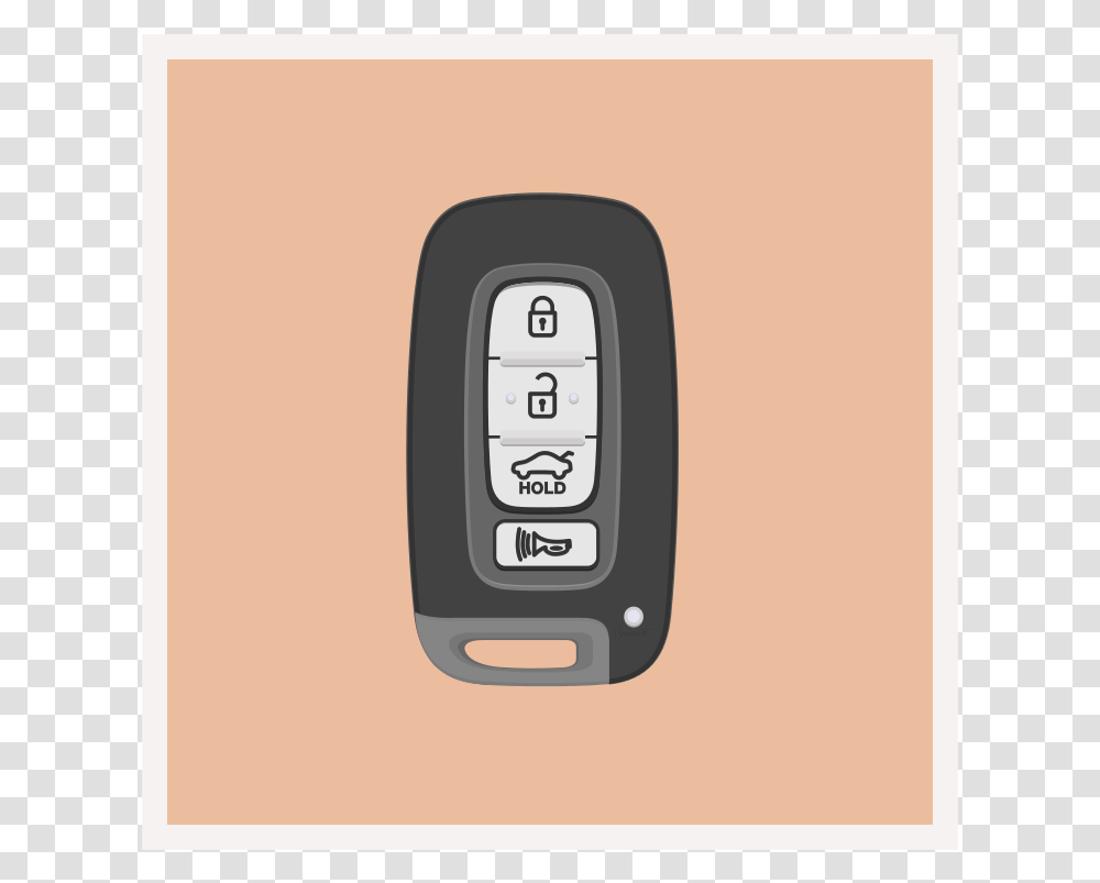 Car Key Fob Remote Car Key Fob Clip Art, Electrical Device, Mobile Phone, Electronics, Cell Phone Transparent Png