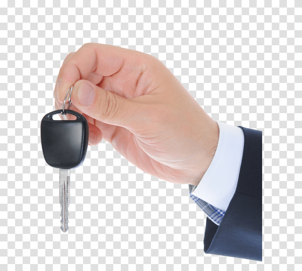 Car Keys Hand With Key Car, Person, Human Transparent Png
