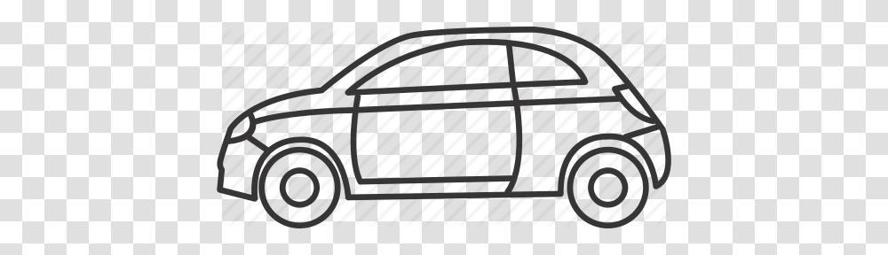 Car Land Transportation Vehicle Icon, Rug, Fence, Barricade Transparent Png