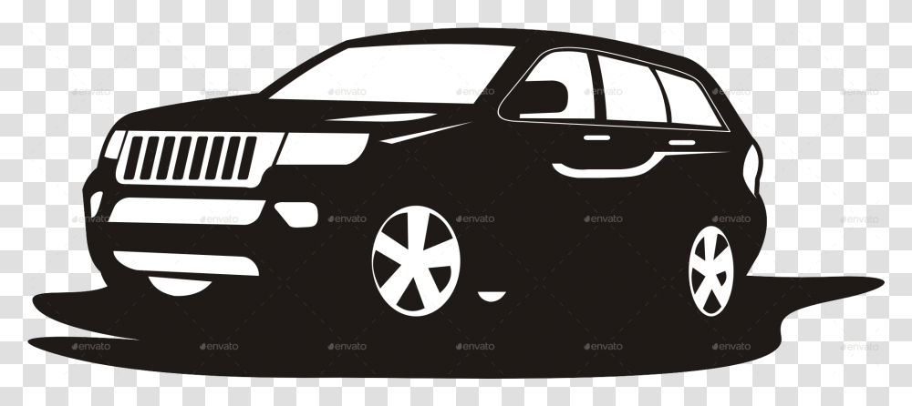 Car Logo Template Car Logo Black And White, Vehicle, Transportation, Automobile, Sedan Transparent Png