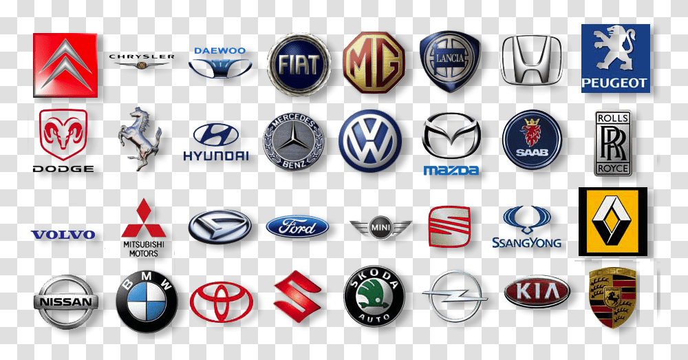 Car Logos All Car Logo, Symbol, Trademark, Emblem, Badge Transparent Png