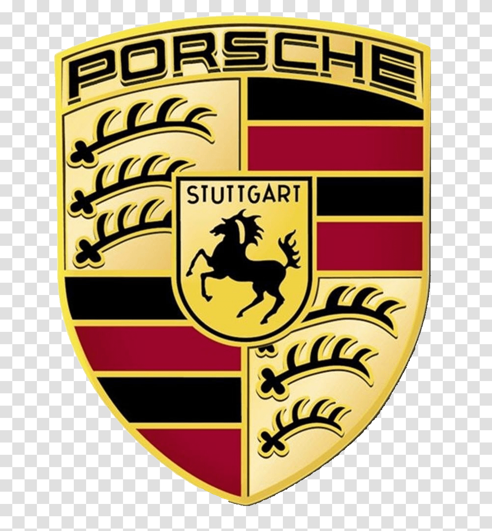 Car Logos New Full High Resolution Porsche Logo, Trademark, Emblem, Armor Transparent Png