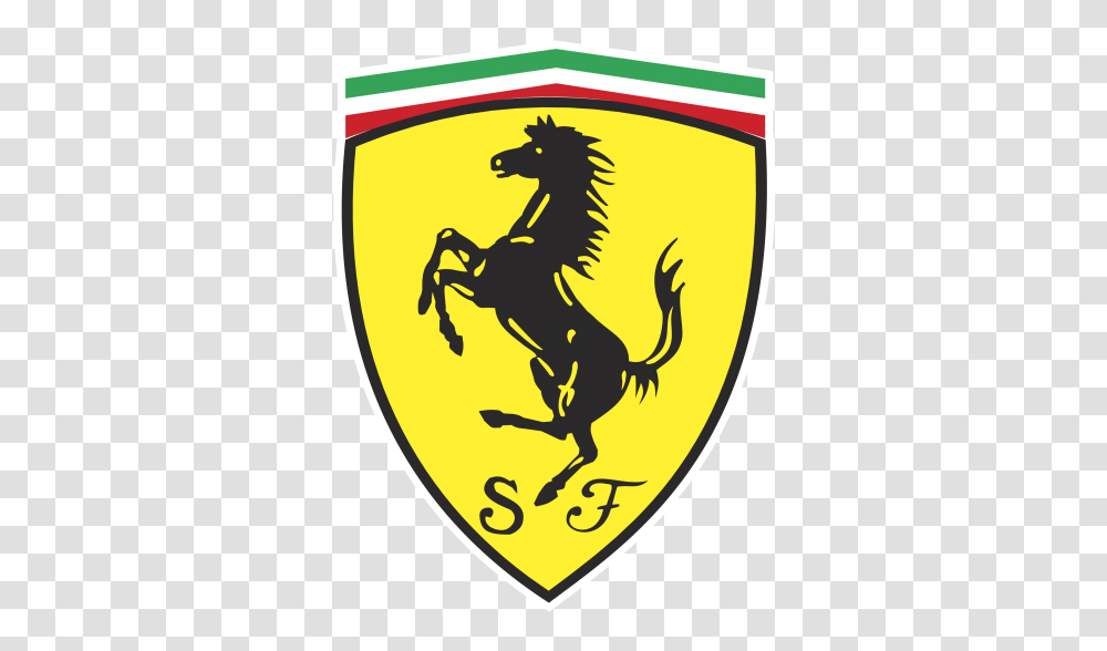 Car Logos With Horse Logo Ferrari Vector, Symbol, Trademark, Emblem, Poster Transparent Png