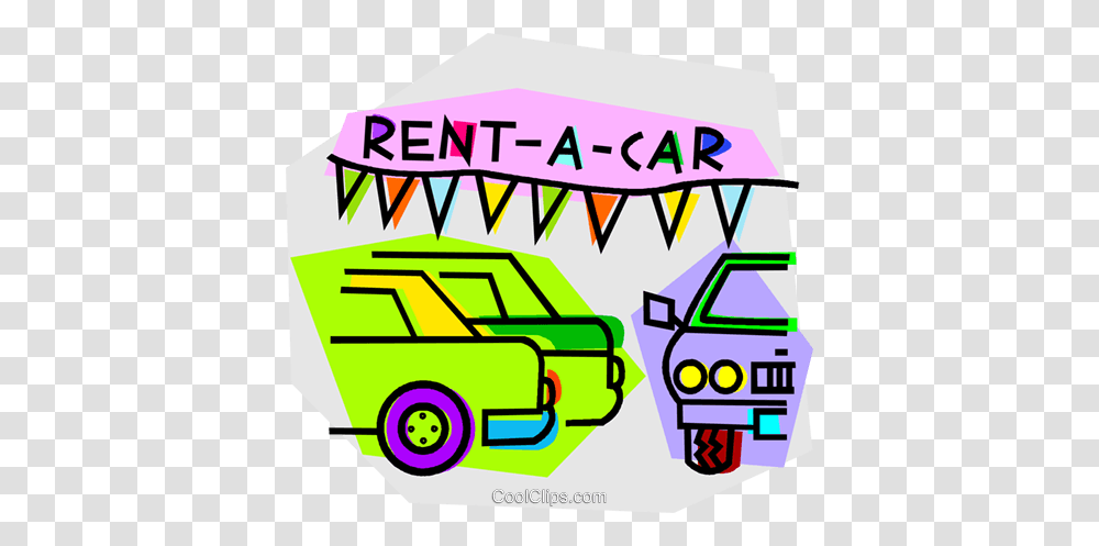 Car Lot Royalty Free Vector Clip Art Illustration Vehicle, Transportation, Flyer, Poster Transparent Png