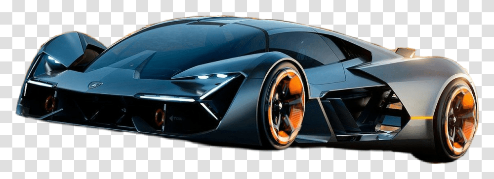 Car Luxurycar Futuristic Carsticker Lamborghini Terzo Millennio, Vehicle, Transportation, Automobile, Tire Transparent Png