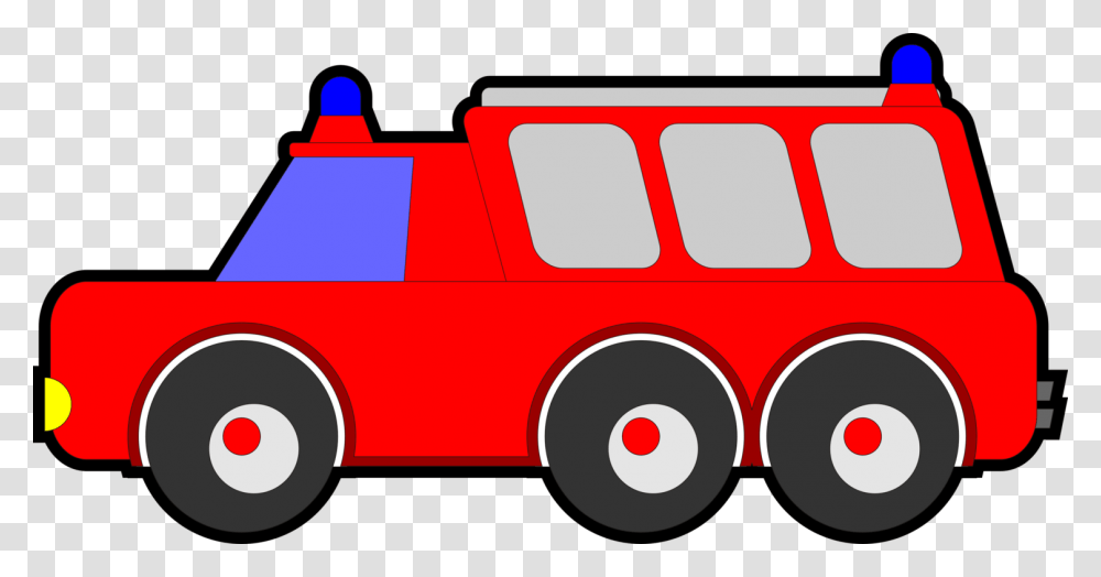 Car Motor Vehicle Automotive Design Line, Fire Truck, Transportation Transparent Png