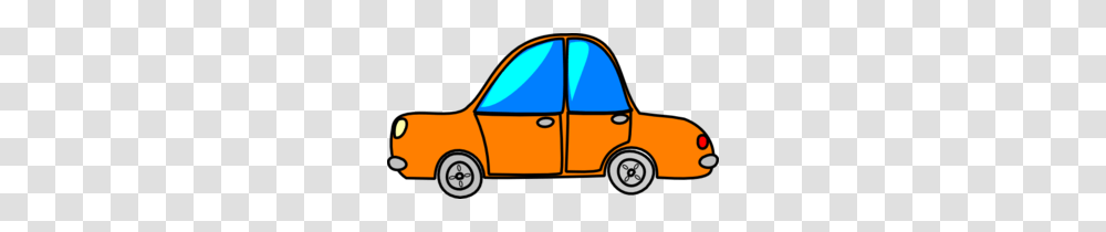 Car Orange Cartoon Clip Art, Vehicle, Transportation, Automobile, Taxi Transparent Png