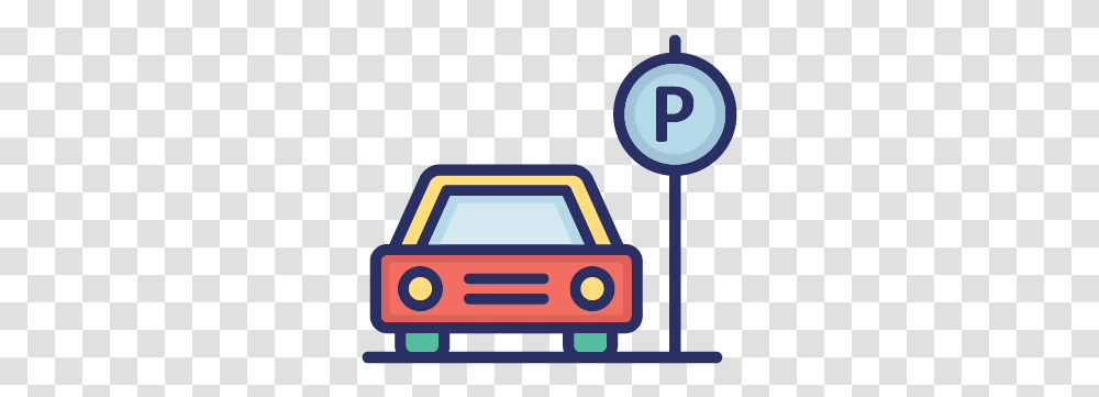 Car Parking Carport Color Vector Icon Language, Vehicle, Transportation, Sports Car, Bus Stop Transparent Png