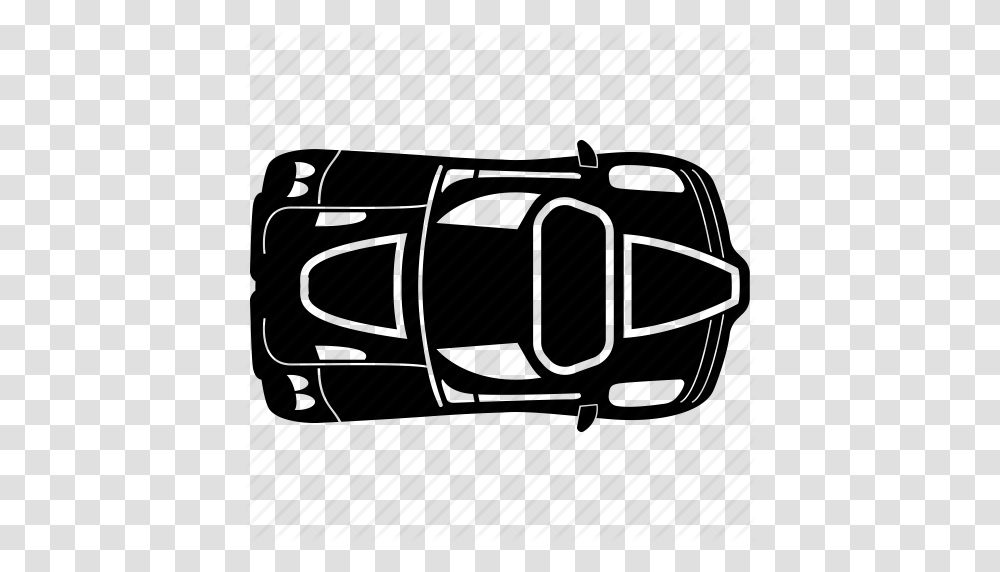 Car Parking Sedan Top View Vehicle Icon, Digital Clock, Sports Car, Transportation, Automobile Transparent Png