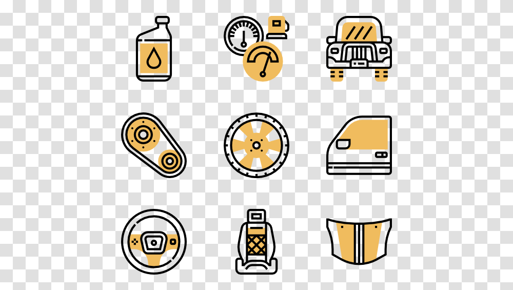 Car Parts, Number, Halloween Transparent Png