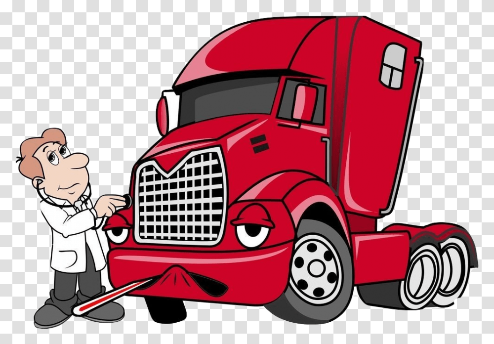 Car Pickup Truck Diesel Engine Clip Art Truck Mechanic Clipart, Vehicle, Transportation, Fire Truck, Trailer Truck Transparent Png