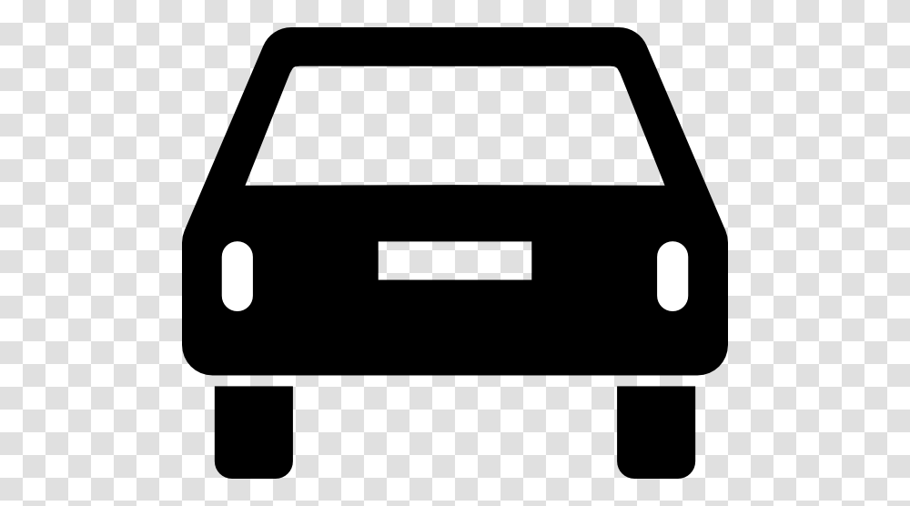 Car Pictogram Clip Art, Bumper, Vehicle, Transportation, Stencil Transparent Png