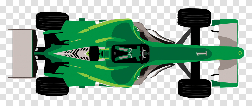 Car Racing Speed Auto Green Racing Car Automobile Top Down Race Car, Gun, Weapon, Sled Transparent Png